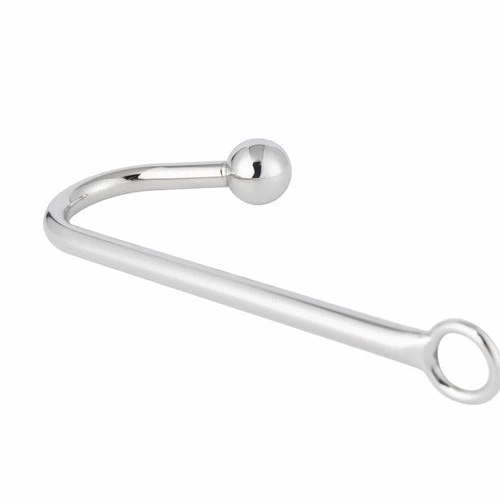 3294 Anal AllNight Hook Smooth Metal Toy Sex 0919